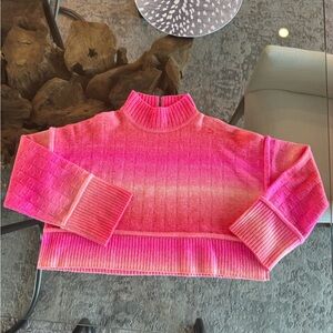 Anthropologie Pilcro Cropped Mock Neck Sweater